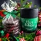 ELISEN-LEBKUCHEN IN DER GESCHENKDOSE - 5 saftige handgemachte Elisen-Lebkuchen mit hohem Kernanteil, stilvoll verpackt in einer edlen Geschenk-Dose. Die besondere Geschenkidee für winterliche Genussmomente & die Weihnachtszeit