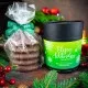 ELISEN-LEBKUCHEN IN DER GESCHENKDOSE - 5 saftige handgemachte Elisen-Lebkuchen mit hohem Kernanteil, stilvoll verpackt in einer edlen Geschenk-Dose. Die besondere Geschenkidee für winterliche Genussmomente & die Weihnachtszeit