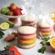 SOMMER-LEBKUCHEN IM GESCHENK-BEUTEL - 5 saftige handgemachte Elisen-Lebkuchen mit hohem Kernanteil, stilvoll verpackt im edlen Geschenk-Beutel. Die besondere Geschenkidee für sommerliche Genussmomente & feine Naschpausen