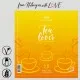 Tea Lover (vegane Tees) - Tee-Set, 3x loser Tee Geschenkdose