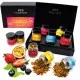 Gruß vom Osterhasen - Tee-Set, 5x loser Tee Geschenkbox