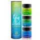 Gin o\clock - Gewürz-Set, 3 Gläser in Geschenkdose