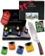 Adventskalender Winterkalender & Premium Santoku (Bundle mit Premium Santoku-Messer) - Gewürz, 24er Geschenkbox & Booklet