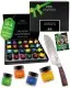 Deluxe Selektion 24 & Premium Santoku - Gewürz-Set, 24er Geschenkbox & Booklet