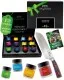 Klassisches Gewürz-Set & Premium Santoku 7 Zoll - Gewürz-Set, 12er Geschenkbox & Booklet