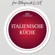Italienische Küche - Gewürz-Set, Probierset Aromadosen