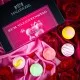 BADEBOMBEN SET IN DER GESCHENKBOX - 5x Badekugeln & Bath Bombs für entspannende Wellness-, Spa- & Wohlfühlmomente, stilvoll verpackt in einer edlen Geschenkbox. Die besondere Geschenkidee für Frauen, Entspannung & Me-Time