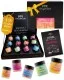 Frauen-Wellness-Programm & Happiness is handgemacht - Badesalze-Set, 12x Badezusatz Totes Meer