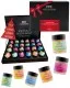 Frohe Weihnachten - Badesalze-Set, 24x Badezusatz Totes Meer