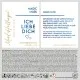 Ich liebe Dich blue (Moschus) - Duftkerze, 40h Raumduft Sojawachs