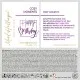 Happy Birthday purple (Cozy Moments) - Duftkerze, 40h Raumduft Sojawachs