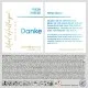 Danke (Fresh Breeze) - Duftkerze, 40h Raumduft Sojawachs