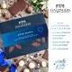 Vatertag Box blue (großes Mitbringsel Schokolade, Pralinen, Gewürze & Nougatmandeln) - Feinkost-Set, XXL-Geschenkkorb Gourmet