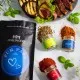 Für Papa (kleines Mitbringsel Grill-Gewürze & Zitronen-Pfeffer im Miniglas) - Feinkost-Set, Gourmet-Auswahl Wundertüte