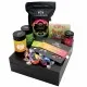 Easter Big Box green (großes Osternest Schokolade Kaffee Pralinen-Ostereier & Osterhase) - Feinkost-Set, XXL-Geschenkkorb Gourmet