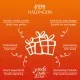 Easter Box orange (großes Osternest mit 90 Pralinen-Ostereiern mit & ohne Alkohol) - Feinkost-Set, Gourmet-Auswahl XXL