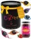 Frohe Ostern black XXL (großes Osternest mit 17 Pralinen-Ostereiern & Erdbeer-Konfitüre) - Feinkost-Set, Gourmet-Auswahl XXL
