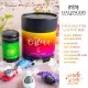 BESONDERS STATT GEWÖHNLICH - Edition \Frohe Ostern colorful\: Während andere auf Masse setzen, entsteht echter Feinkost-Genuss durch perfekt abgestimmte Spezialitäten (großes Osternest mit 17 Pralinen-Ostereiern & Gewürz-Kräuterquark)