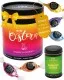 Frohe Ostern colorful XXL (großes Osternest mit 17 Pralinen-Ostereiern & Gewürz-Kräuterquark) - Feinkost-Set, Gourmet-Auswahl XXL