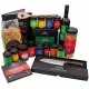 Weihnachts-Genussreise (Selektion Wein, Müsli, Gewürze, Kochbuch, Santuko-Messer & viel mehr) - Feinkost-Set, XXL-Geschenkkorb Gourmet