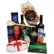 Weihnachten Family (Selektion Stollen, Pasta, Gin, Punsch, Müsli, Tee, Nougat, Gewürz & mehr) - Feinkost-Set, XXL-Geschenkkorb Gourmet