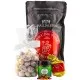 Gruß vom Nikolaus (kleines Mitbringsel NougatBusserl Nougatmandeln & Xmas-Tee) - Feinkost-Set, Gourmet-Auswahl Wundertüte