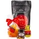 Vom Nikolaus (kleines Mitbringsel Nougat-Busserl Fruchtsaftbärchen & Xmas-Tee) - Feinkost-Set, Gourmet-Auswahl Wundertüte