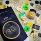 Happy New Year (kleines Mitbringsel 2 Nougat-Busserl & 1 Neujahrs-Gewürz) - Feinkost-Set, Gourmet-Auswahl Wundertüte