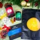 Weihnachtsgruß XXL (großes Mitbringsel Schokolade, Fruchtsaftbärchen, Nougat, Tee & Gewürz) - Feinkost-Set, XXL-Wundertüte Gourmet