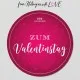 Zum Valentinstag pink (kleiner Liebesgruß Nougat-Busserl Himbeerbalsam & Grüner Tee) - Feinkost-Set, Gourmet-Auswahl Wundertüte