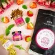 Zur Hochzeit (kleiner Hochzeitsgruß Nougat-Busserl, Eistee & Erdbeer-Konfitüre) - Feinkost-Set, Gourmet-Auswahl Wundertüte