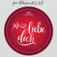 Ich liebe Dich XXL (großer Liebesgruß Pralinen, Nougat-Busserl, Tafel Schokolade & Kochlöffel) - Feinkost-Set, XXL-Wundertüte Gourmet