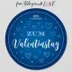Zum Valentinstag blue XXL (großer Liebesgruß Haselnuss-Likör Nougat Pralinen Schokolade & Gewürz) - Feinkost-Set, XXL-Wundertüte Gourmet
