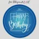 Happy Birthday blue XXL (großer Geburtstagsgruß Biergelée, Pralinen, Haselnusslikör, Schoki & mehr) - Feinkost-Set, XXL-Wundertüte Gourmet