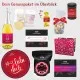 Ich liebe dich (großer Liebesgruß Schoki Sekt Pralinen Kaffee Tee Nougat & viel mehr) - Feinkost-Set, XXL-Geschenkkorb Gourmet