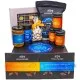 Herren Handtasche (große Selektion Schoki, Biergelée, Pralinen Nougat Kaffee Gewürze & mehr) - Feinkost-Set, XXL-Geschenkkorb Gourmet