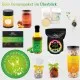 Gruß vom Osterhasen green (großer Ostergruß Ostereier, Müsli, Kaffee, Konfitüre, Olivenöl & mehr) - Feinkost-Set, XXL-Geschenkkorb Gourmet