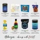 Happy birthday blue (großer Geburtstagsgruß Pralinen, Nougat, Kaffee, Gewürz, Likör & viel mehr) - Feinkost-Set, XXL-Geschenkkorb Gourmet