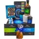 Happy birthday blue (großer Geburtstagsgruß Pralinen, Nougat, Kaffee, Gewürz, Likör & viel mehr) - Feinkost-Set, XXL-Geschenkkorb Gourmet