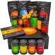Meistergriller (großes Grillparty-Mitbringsel Gewürz, Olivenöl, Rub, Schoki, Eistee & mehr) - Feinkost-Set, XXL-Geschenkkorb Gourmet