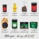 Frohe Feiertage (große Selektion Pralinen, Nougat, Tee, Duftkerze, Pasta, Lebkuchen & mehr) - Feinkost-Set, XXL-Geschenkkorb Gourmet