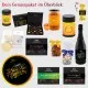 Happy New Year (große Selektion Sekt, Konfitüre, Duftkerze, Nougat, Schoki, Pralinen & mehr) - Feinkost-Set, XXL-Geschenkkorb Gourmet