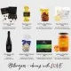 Happy New Year (große Selektion Sekt, Konfitüre, Duftkerze, Nougat, Schoki, Pralinen & mehr) - Feinkost-Set, XXL-Geschenkkorb Gourmet