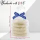 Weiße Schokolade - Elisen-Lebkuchen, handmade hoher Kernanteil