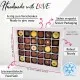 Happy Birthday XXL - Pralinen, ohne Alkohol handmade