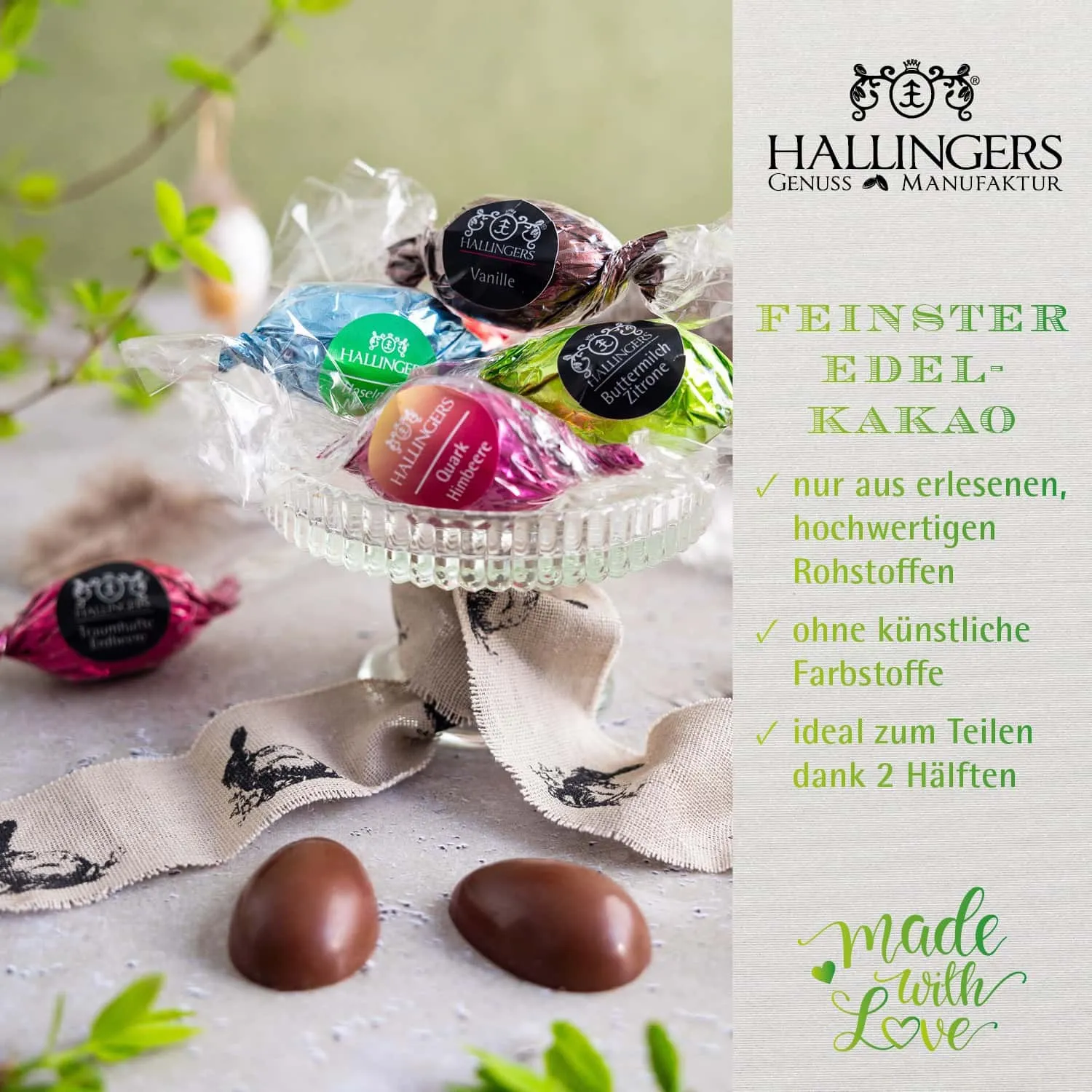 FÜR BESONDERE MENSCHEN & ANLÄSSE - Die besondere Geschenkidee für Frauen, Männer, Freunde, Familie, Kollegen & besondere Lieblingsmenschen. Perfekt für Ostern, das Osternest, den Osterbrunch, frühlingshafte Ostergeschenke & gemeinsame Momente