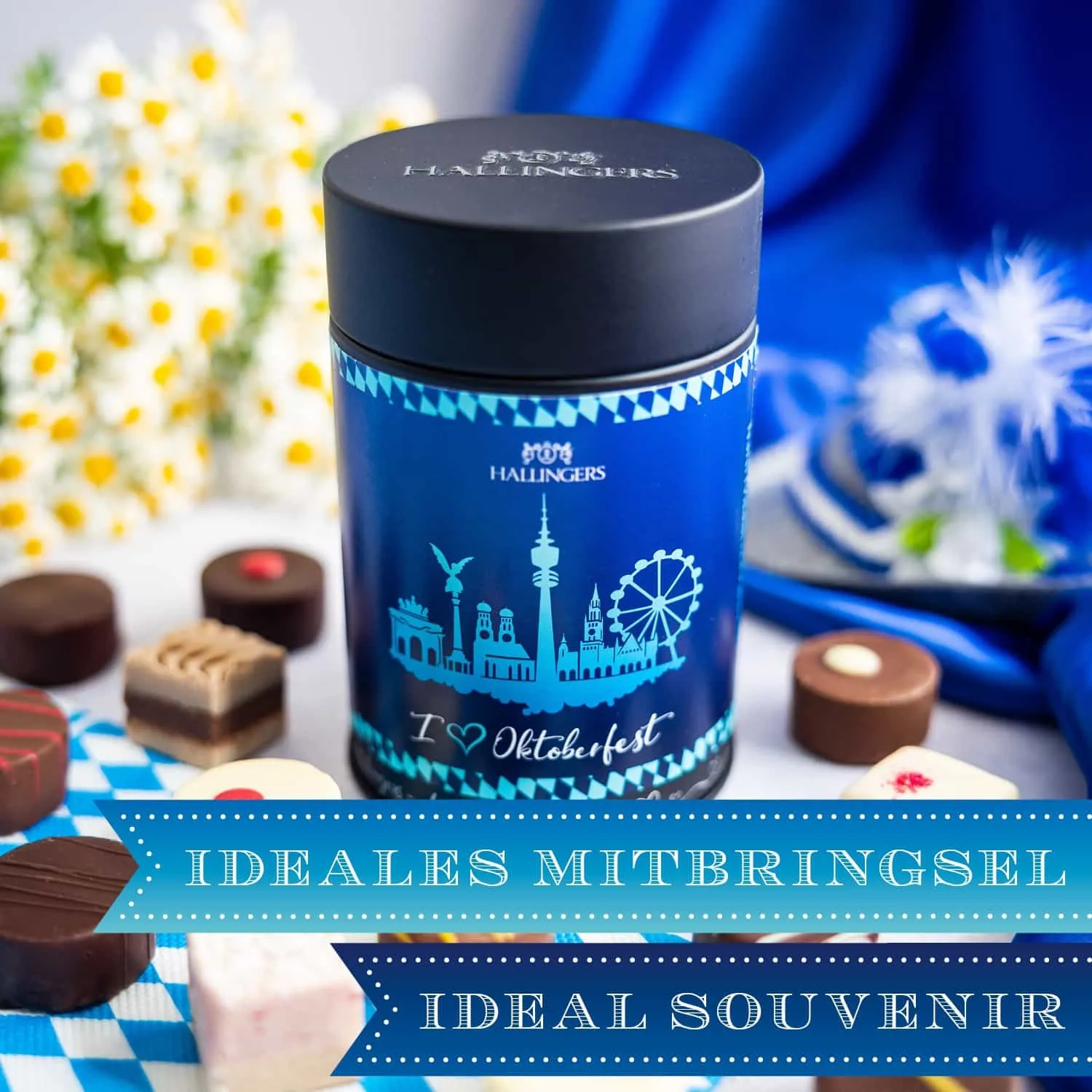 HANDWERK STATT MASSENWARE - Edition \I love Oktoberfest\: Vergiss billig produzierte Standard-Pralinen mit schöner Verpackung - entscheidend ist nicht nur der erste Eindruck, sondern der Geschmack, der noch lange in Erinnerung bleibt