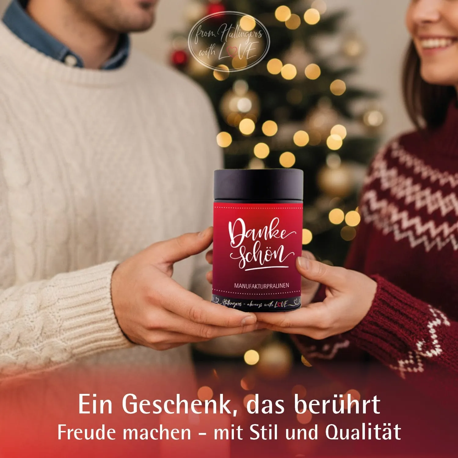 Dankeschön - Pralinen, ohne Alkohol handmade