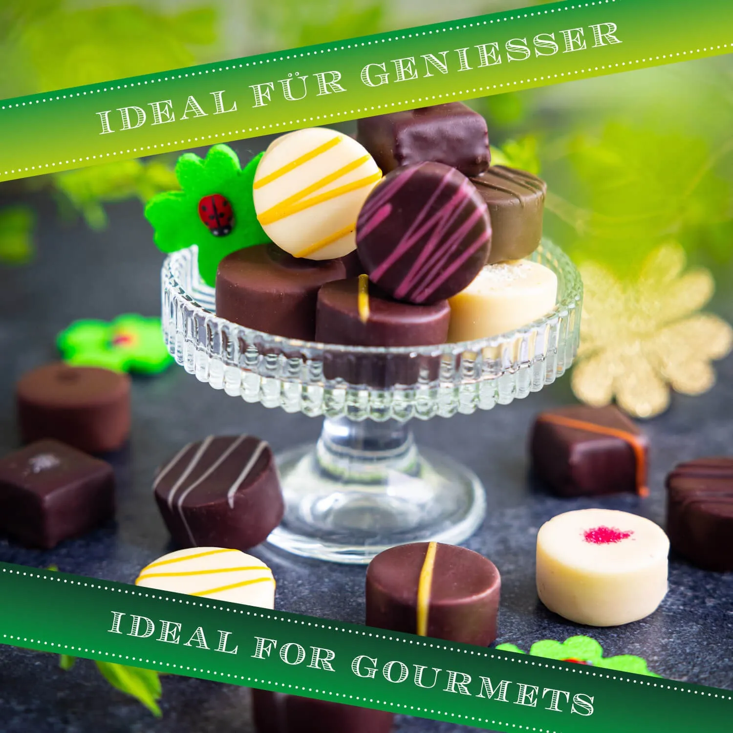 FÜR BESONDERE MENSCHEN & ANLÄSSE - Die besondere Geschenkidee für Frauen, Männer, Freunde, Familie, Kollegen & besondere Lieblingsmenschen. Perfekt zum Gratulieren, als Glückwunsch, kleine Aufmerksamkeit & für unvergessliche Genussmomente