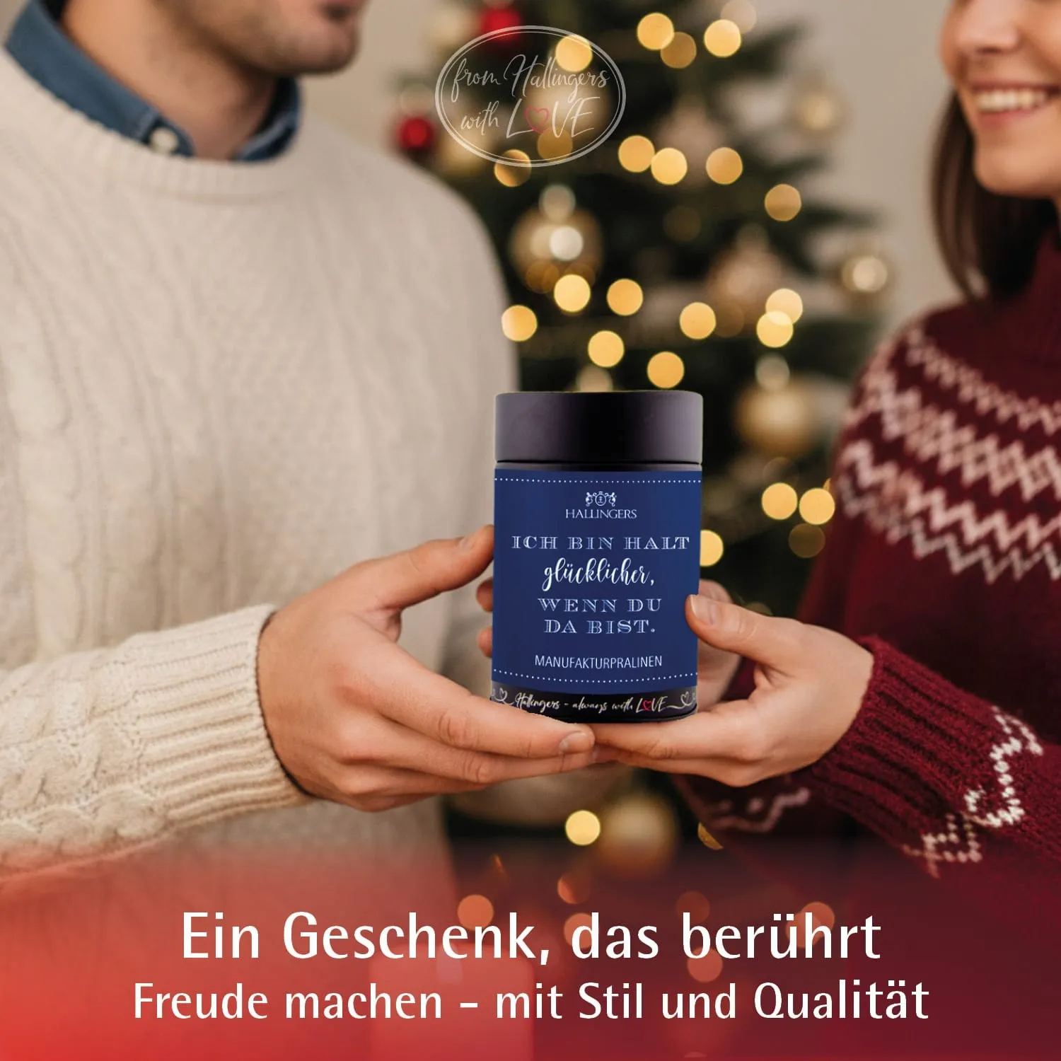 Blue, Ich bin halt glücklicher wenn? - Pralinen, ohne Alkohol handmade